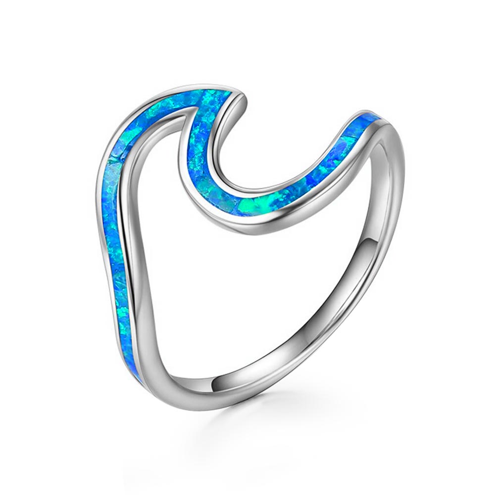 Ocean Wave Ring | Citrus Reef