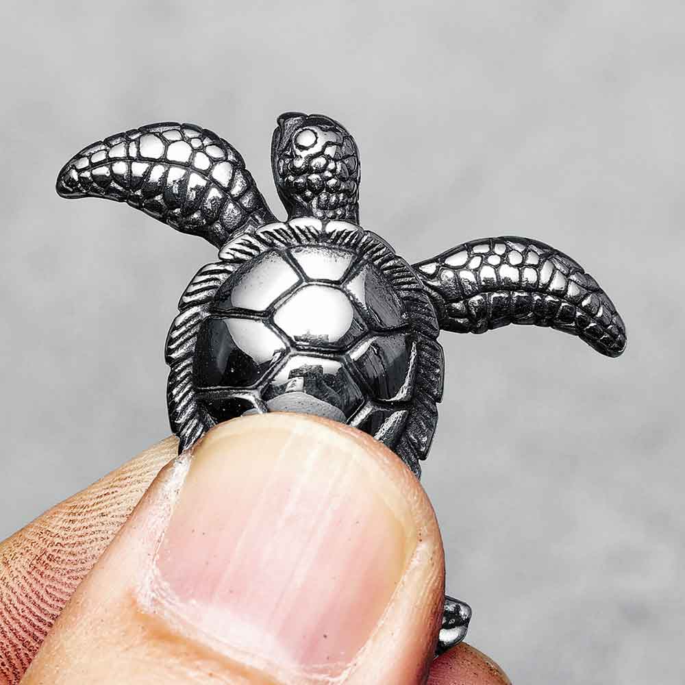 Mens Hawksbill Turtle Necklace | Citrus Reef