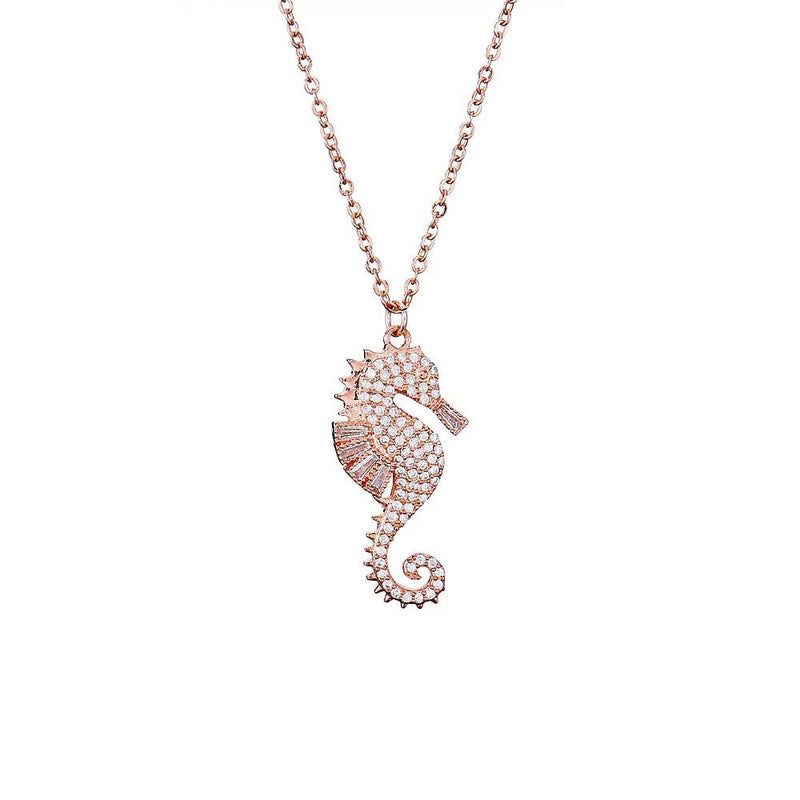 Seahorse Necklace in Sterling Silver - Michelle Chang