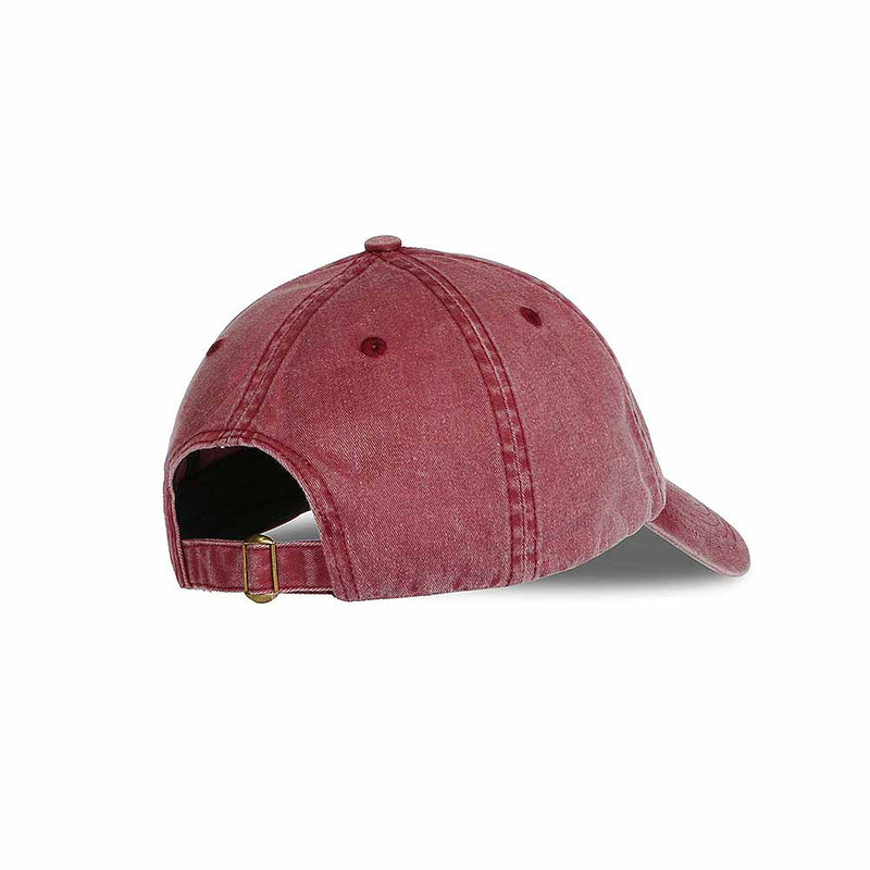 Citrus Red Washed-Out Baseball Shark | Cap in Reef