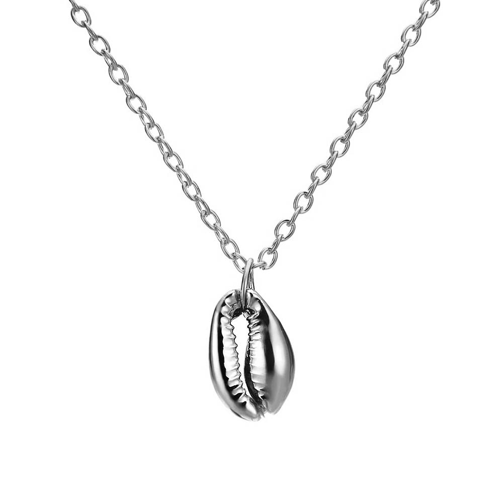 Silver Cowrie Pendant Necklace | Citrus Reef